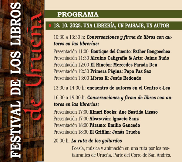 Festival de los Libros de Urueña - Día 3: Una librería, un paisaje, un autor