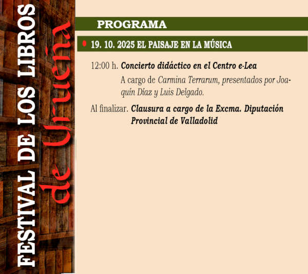 Festival de los Libros de Urueña - Día 4: El paisaje en la música