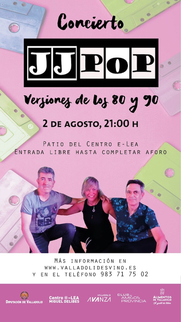 CONCIERTO JJ POP